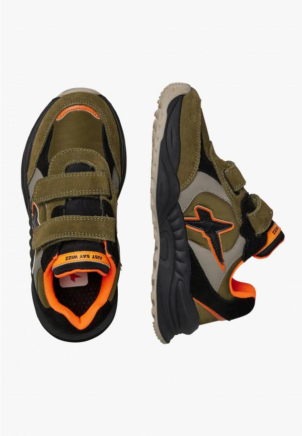 W6yz Sneakers in suede e tessuto tecnico Militare -CHEWINGUM JUNIOR VL Negozi Online