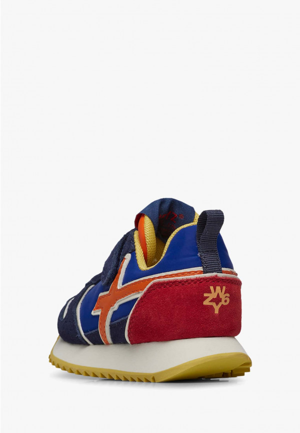 W6yz Sneakers in suede e tessuto tecnico Nero -JET-BABY Promozione Limitata