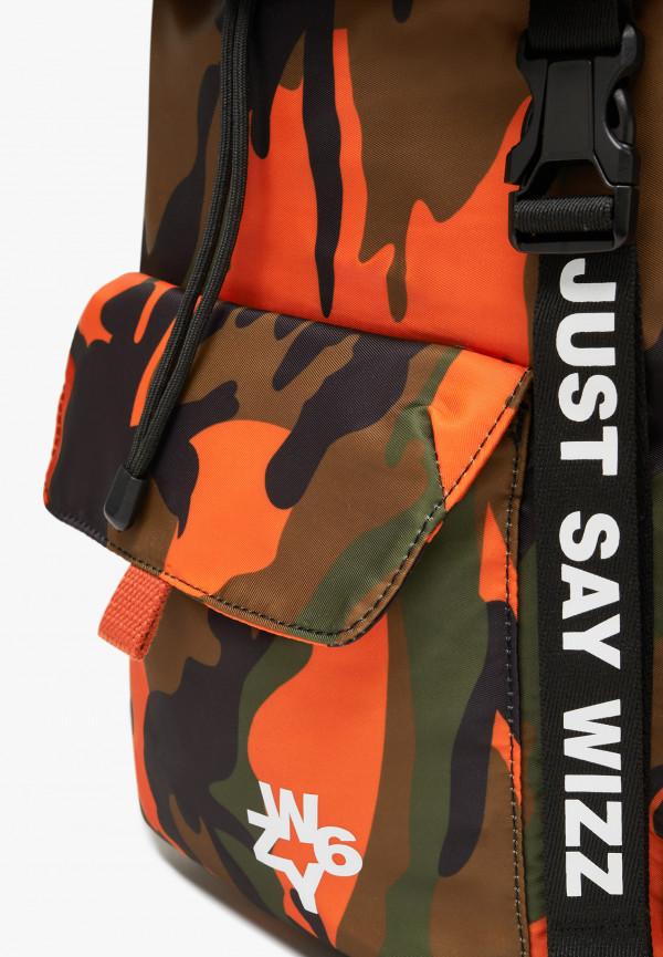 W6yz Zaino con stampa camouflage Arancione -BOOST Shopping Online