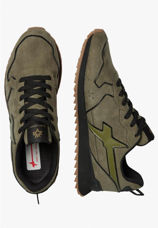 W6yz Sneakers in suede Militare -JET-M Prezzo Ridotto