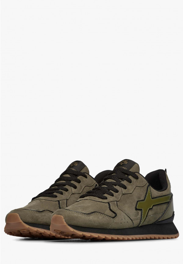 W6yz Sneakers in suede Militare -JET-M Prezzo Ridotto