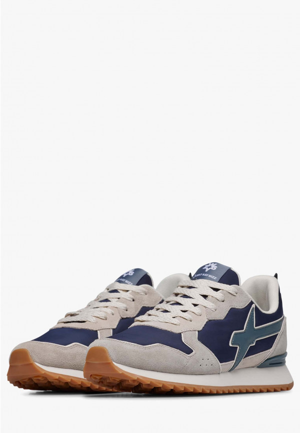 W6yz Sneakers in tessuto tecnico e suede Beige -JET-M Convenienza