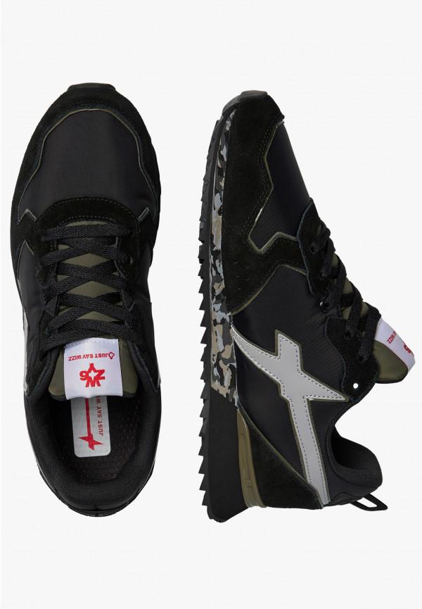 W6yz Sneakers in tessuto tecnico e suede Nero -JET-M Novità