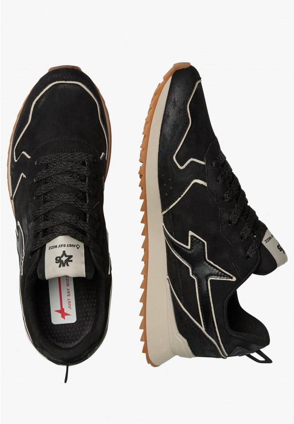 W6yz Sneakers in suede Nero -JET-M Presa