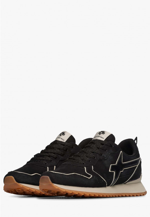 W6yz Sneakers in suede Nero -JET-M Presa