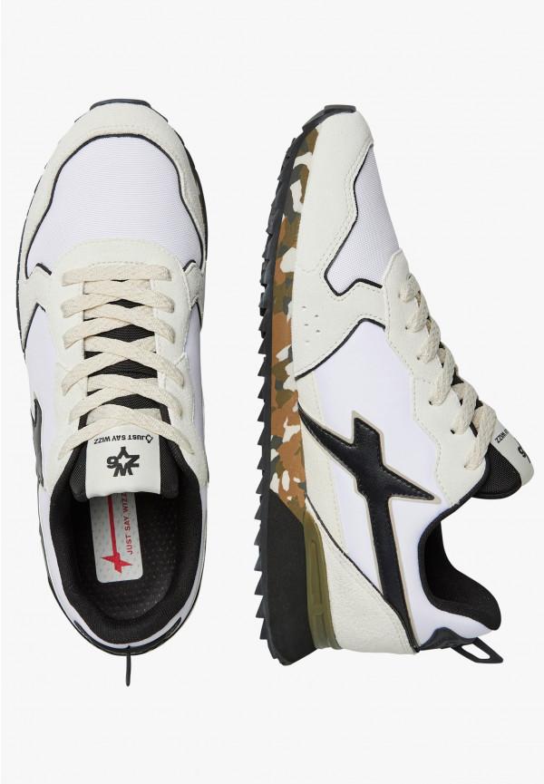 W6yz Sneakers in tessuto tecnico e suede Beige-Nero -JET-M Saldi Di Fabbrica