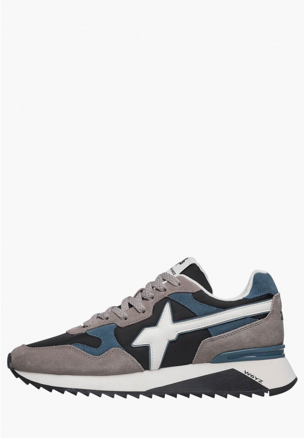 W6yz Sneakers in tessuto tecnico e suede Grigio -YAK-M