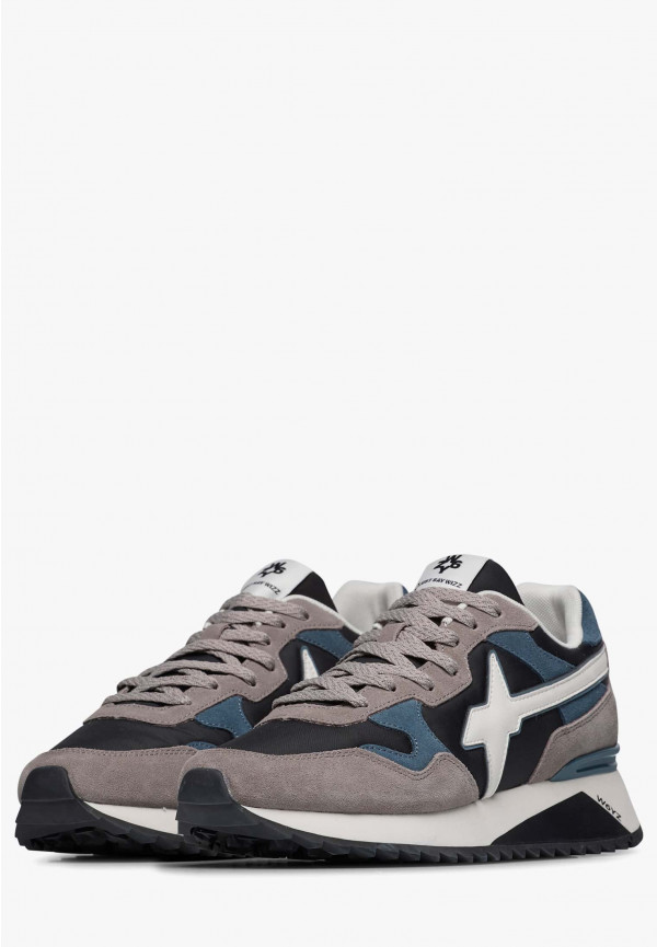W6yz Sneakers in tessuto tecnico e suede Grigio -YAK-M In Linea