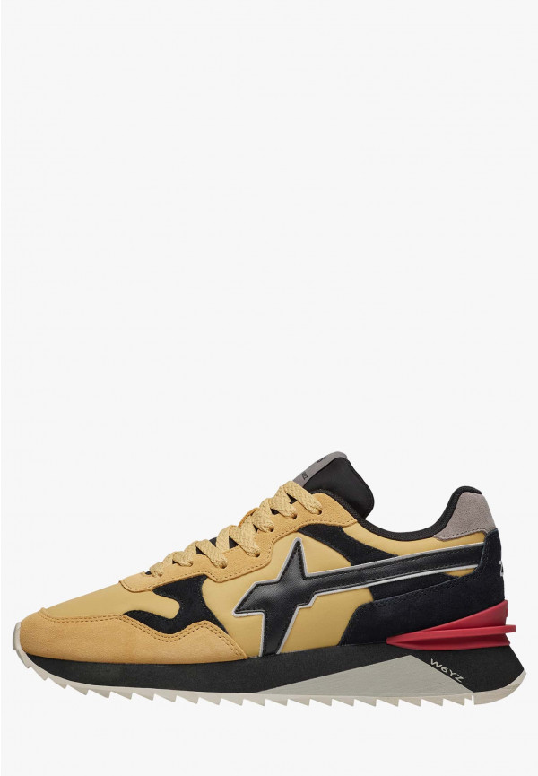 W6yz Sneakers in tessuto tecnico e suede Zucca -YAK-M Spedizione Gratuita