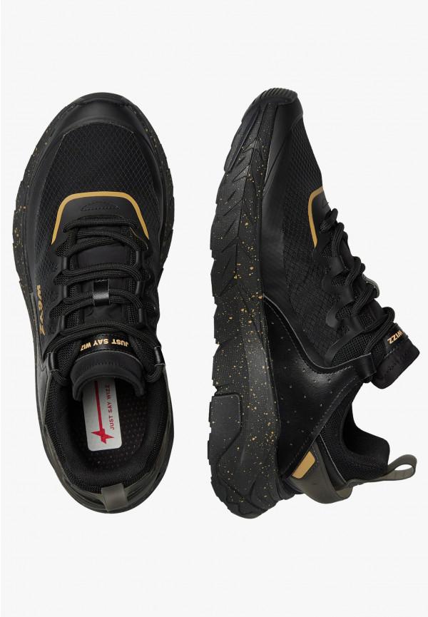 W6yz Sneakers in ecopelle e tessuto tecnico Nero -WILL-M Sottocosto