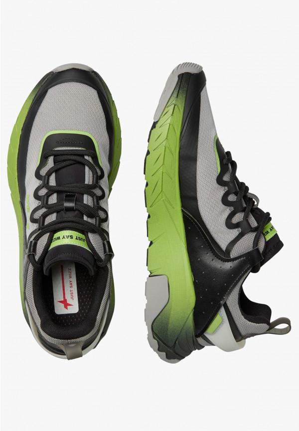 W6yz Sneakers in ecopelle e tessuto tecnico Grigio -WILL-M Convenienza
