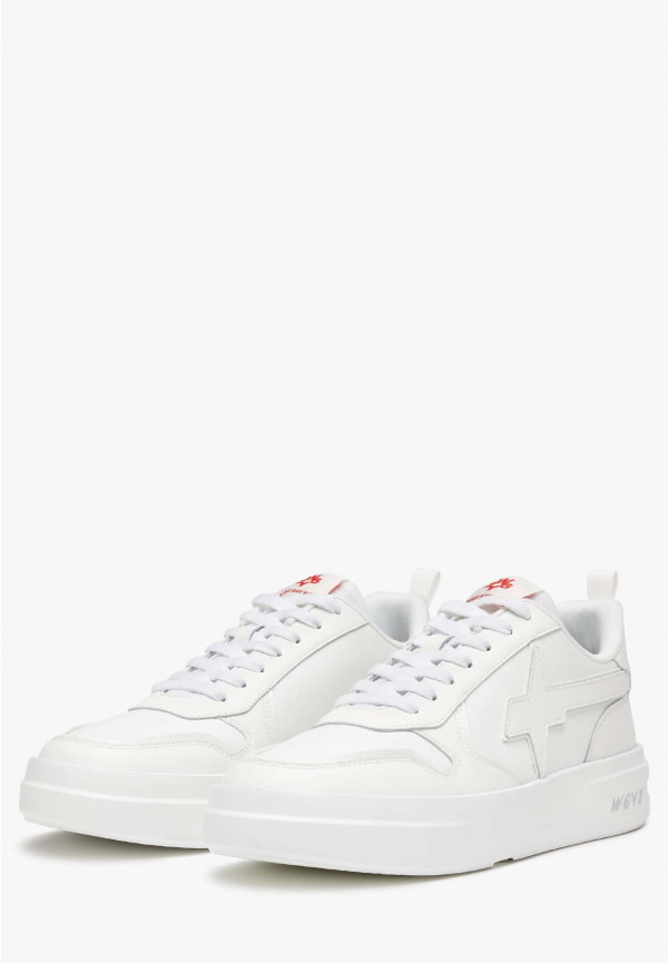 W6yz Sneakers in pelle Bianco -BOND-UNI Offerta