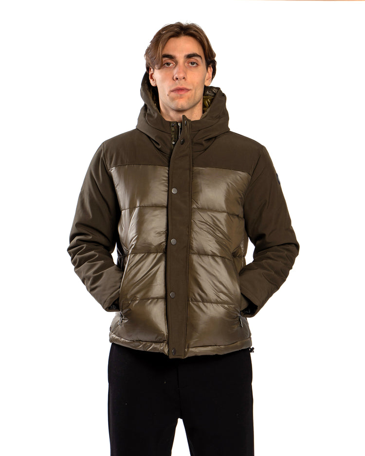 Why not brand Piumino imbottito con cappuccio
