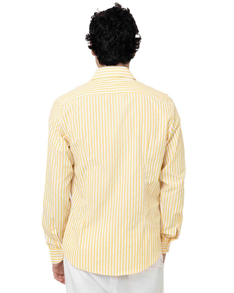 Why not brand Camicia Manica Lunga a Righe Strette Sottocosto