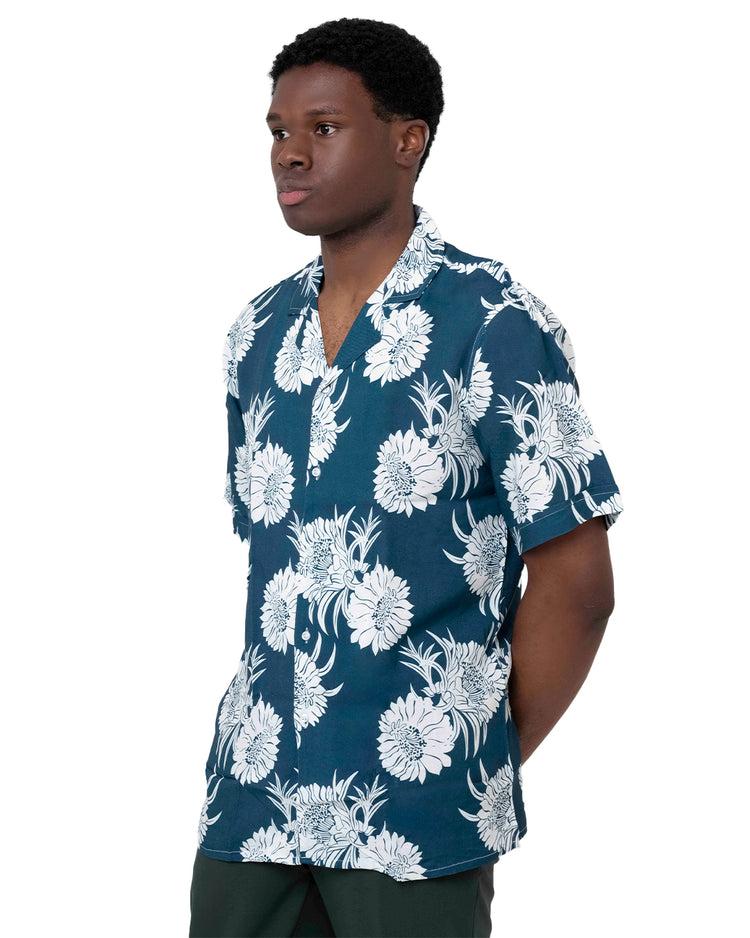 Why not brand Camicia Mezza Manica con Fiori Collo Bowling Convenienza