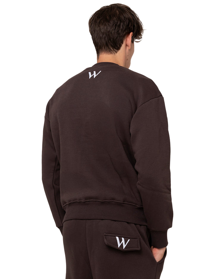 Why not brand Felpa essential girocollo Saldi