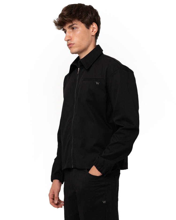 Why not brand Giacca in denim con zip Sconto