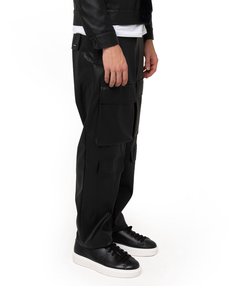 Why not brand Pantalone tessuto tecnico con tasconi Moda