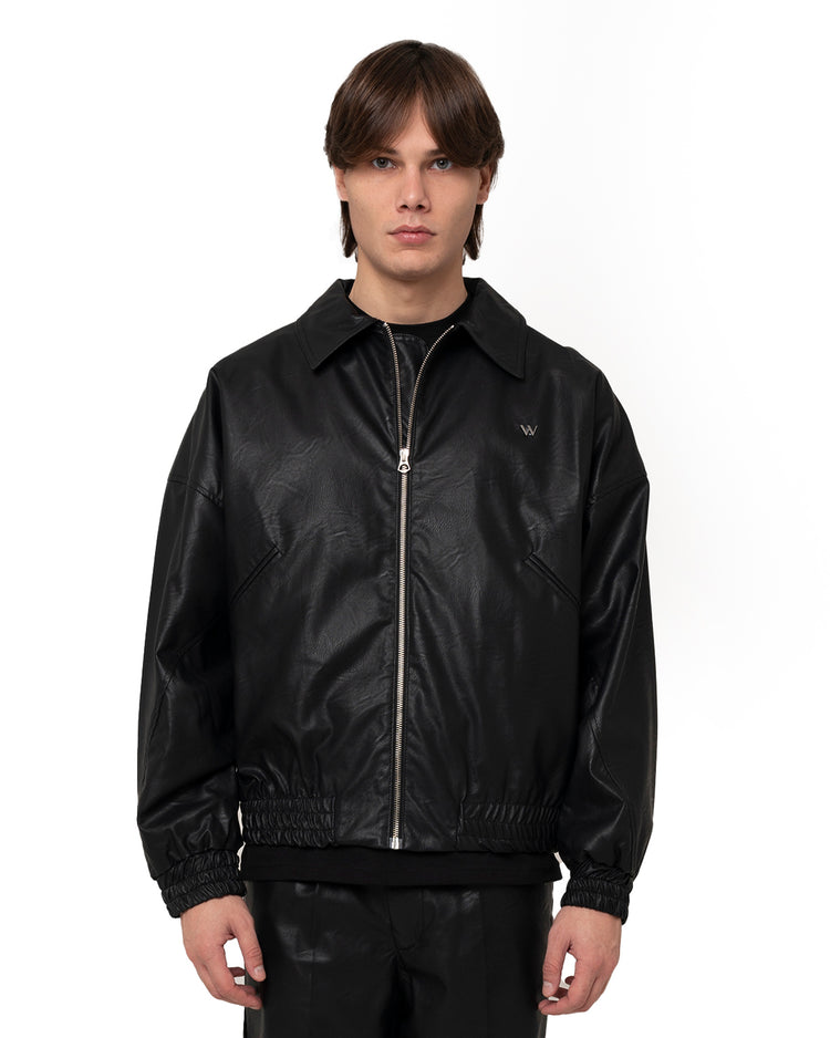 Why not brand Giacca in ecopelle con zip Italy