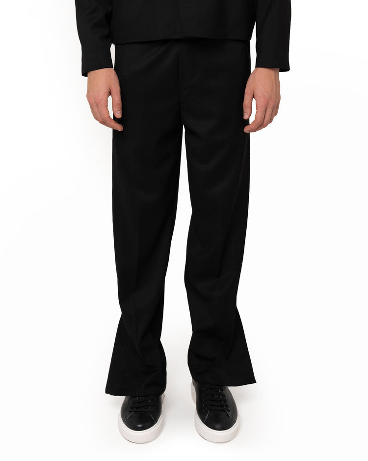 Why not brand Pantalone loose fit con zip al fondo Qualità