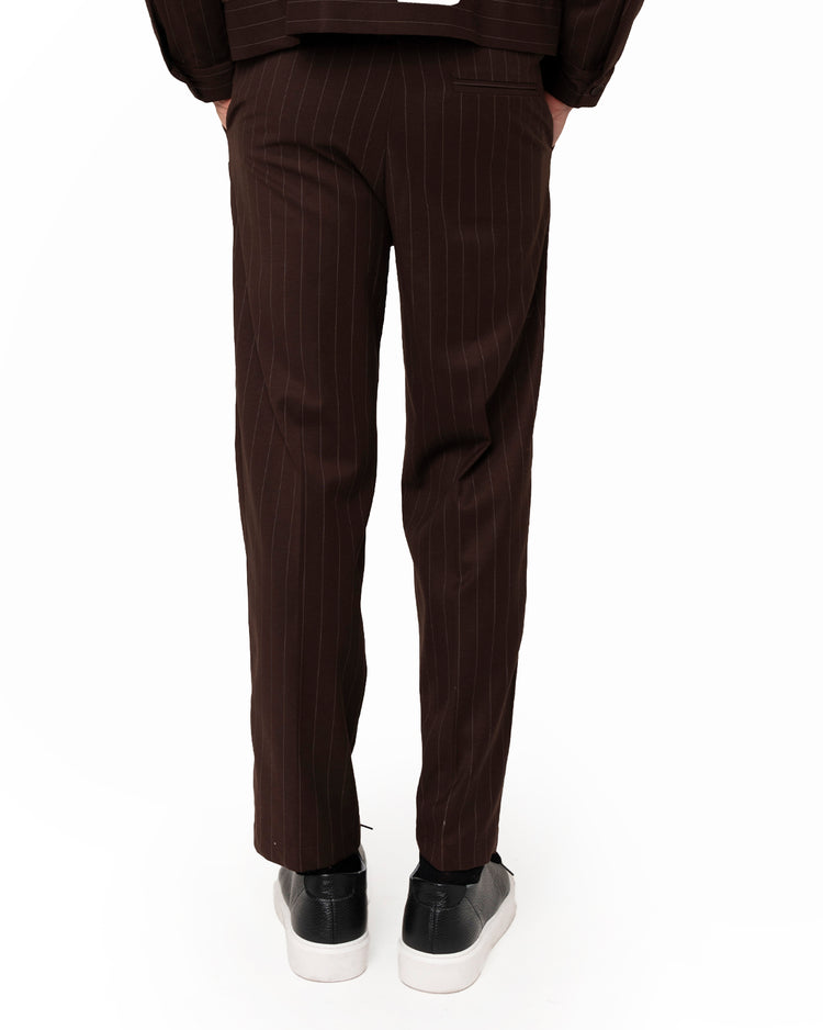 Why not brand Pantalone gessato tasca a filo Promozione