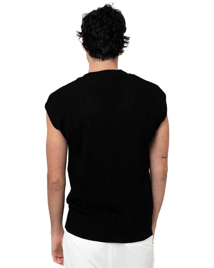Why not brand Maglia Smanicato con Scollo a V Sottocosto