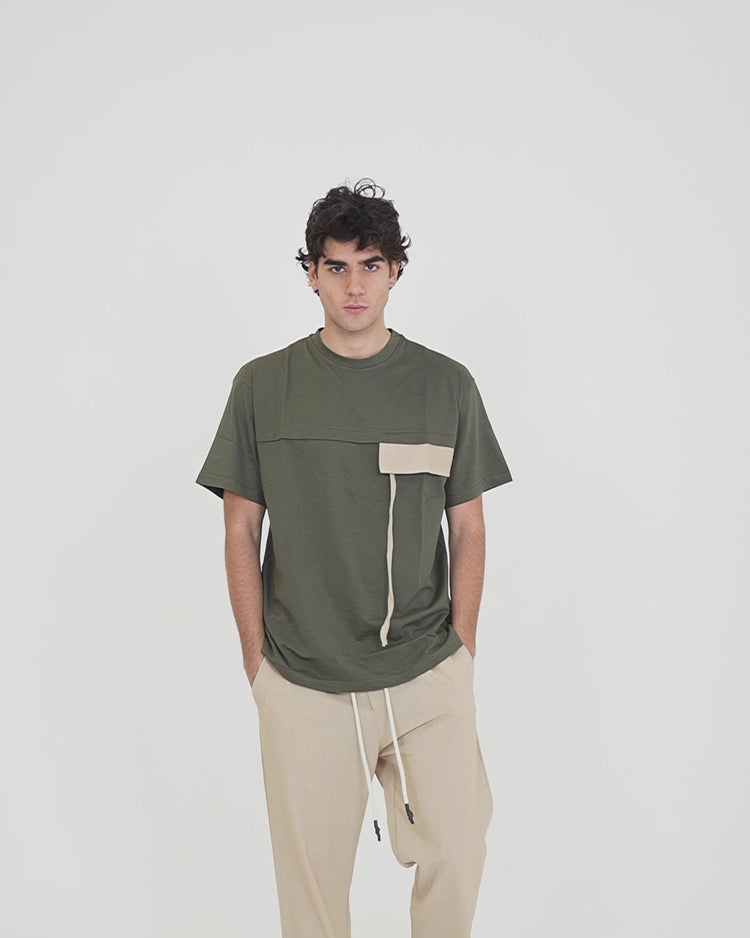Why not brand T-Shirt Girocollo con Applicazione Sfilacciata Convenienza
