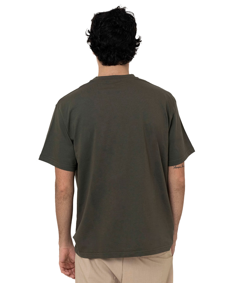 Why not brand T-Shirt Girocollo con Applicazione Sfilacciata Convenienza