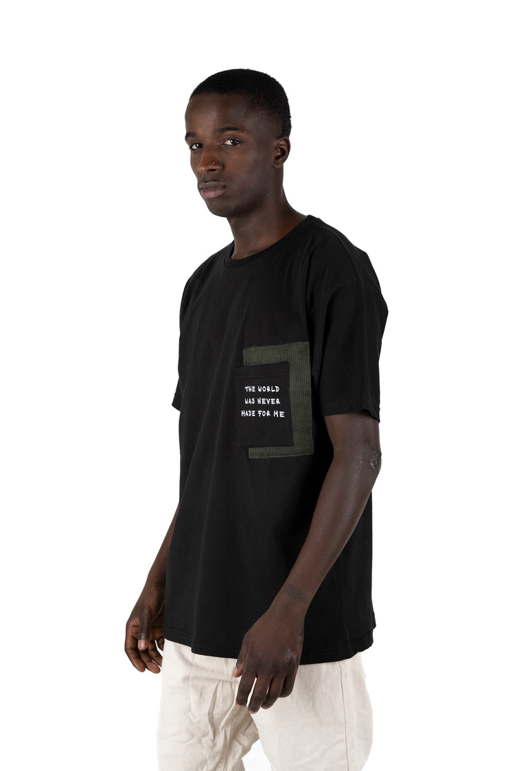 Why not brand T-shirt The World Was Never Made For Me Negozio