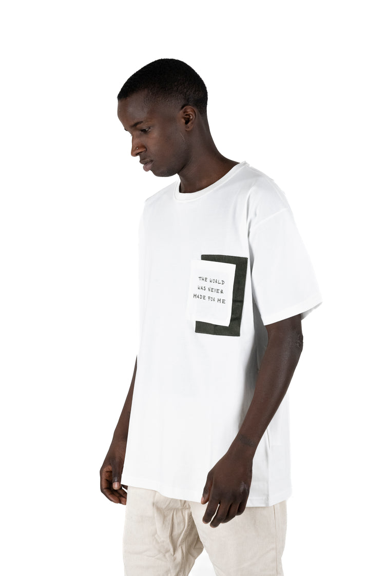 Why not brand T-shirt The World Was Never Made For Me Negozio