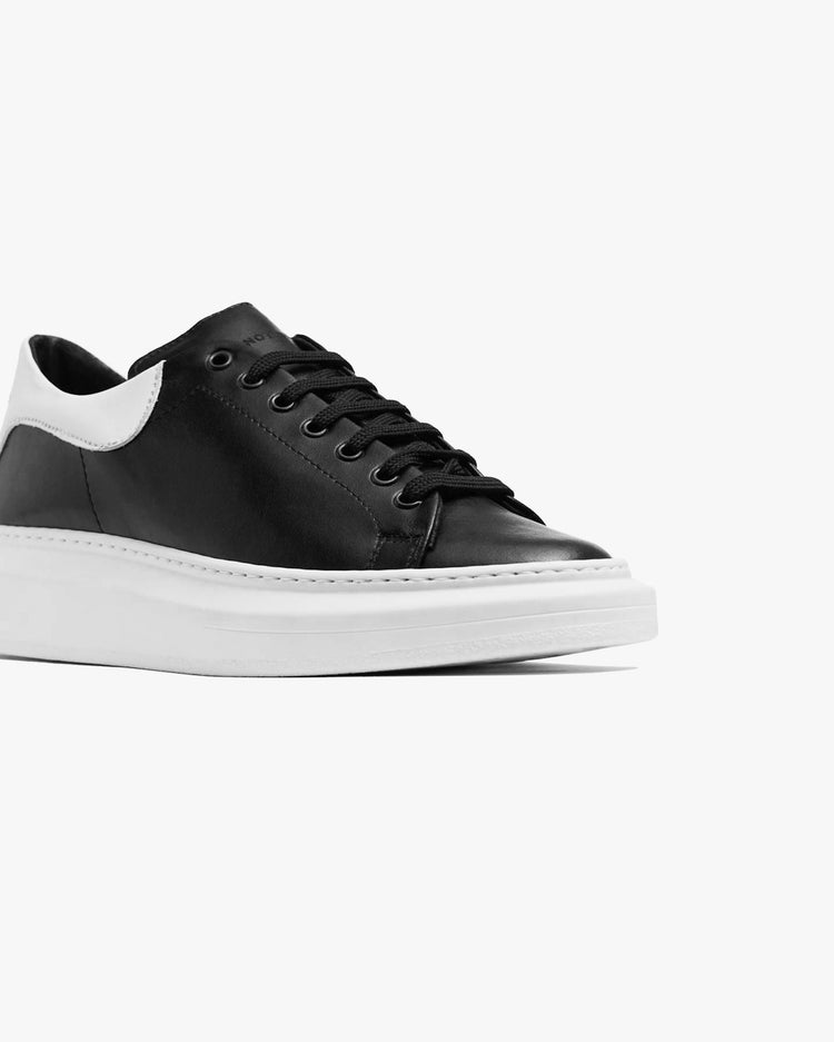 Why not brand Scarpa in pelle con suola alta Prezzo basso