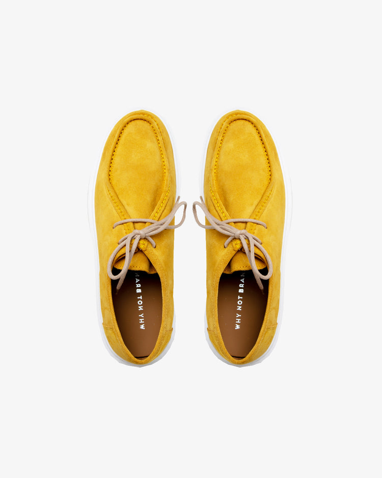 Why not brand Scarpa stringata in camoscio Pezzi Unici