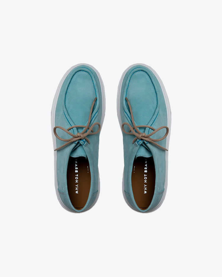 Why not brand Scarpa stringata in camoscio Rilascio limitato