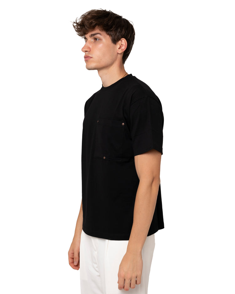 Why not brand T-shirt girocollo con taschino Sottocosto