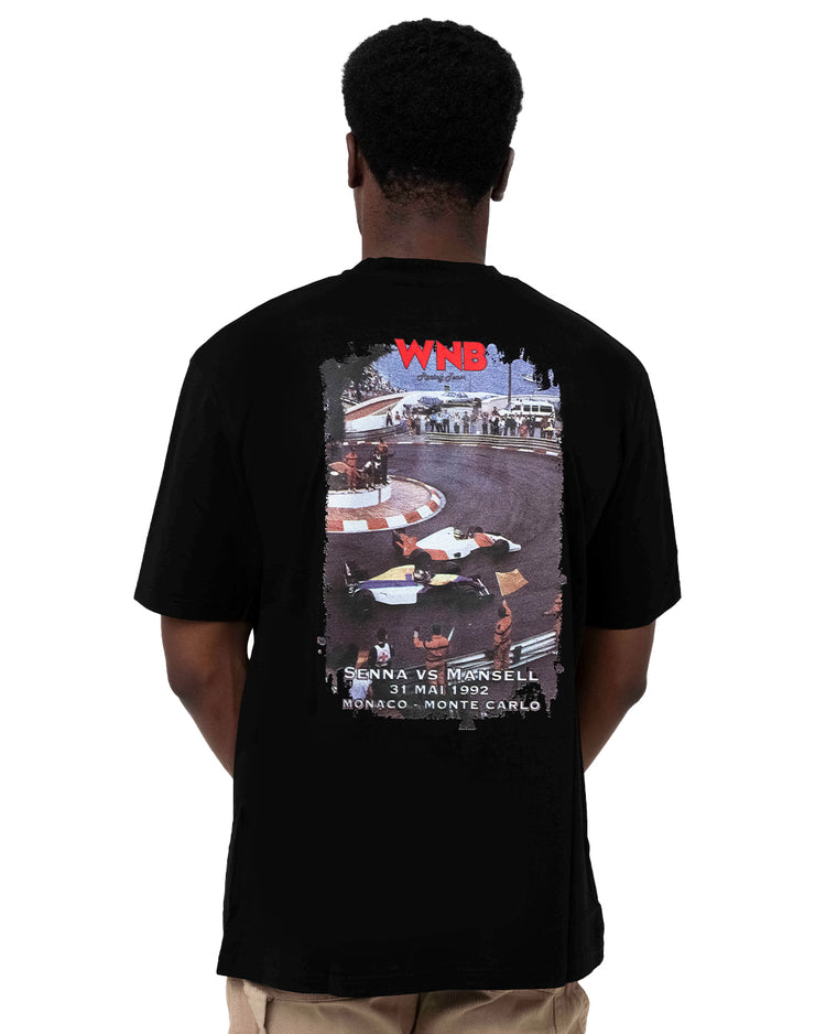 Why not brand T-shirt Girocollo con Stampa Retro gp Montecarlo Online