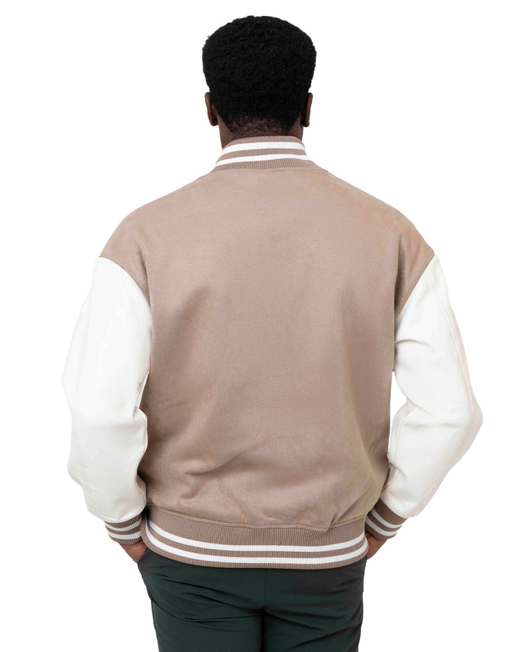 Why not brand Giacca con Patch Ricamato a mano e Slogan Cucito Hotsell