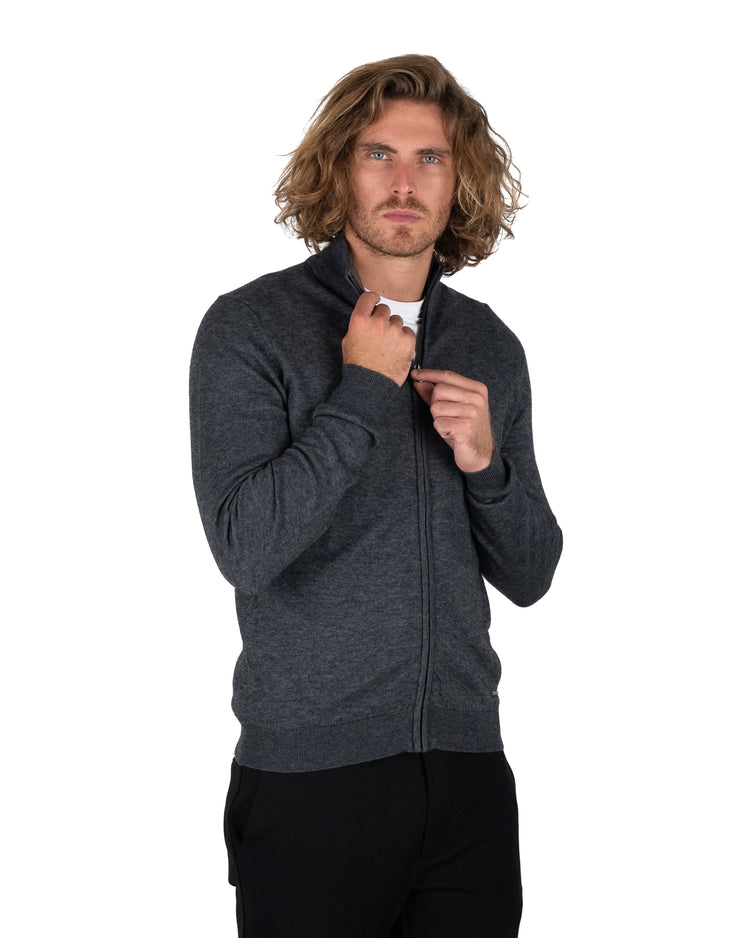 Why not brand Felpa collo alto con zip Qualità
