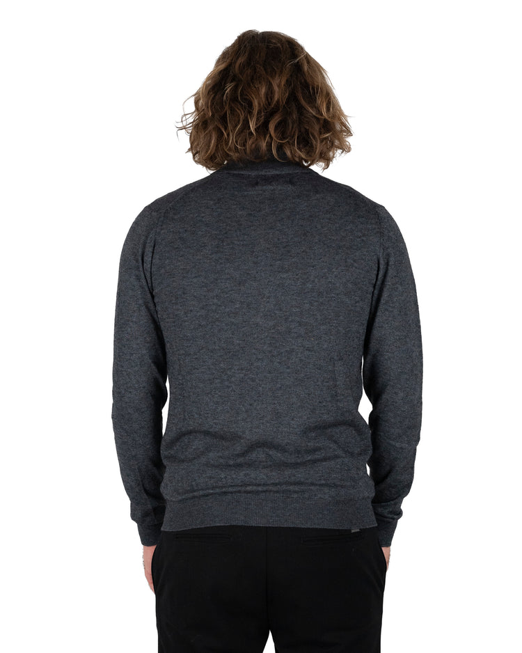 Why not brand Felpa collo alto con zip Qualità