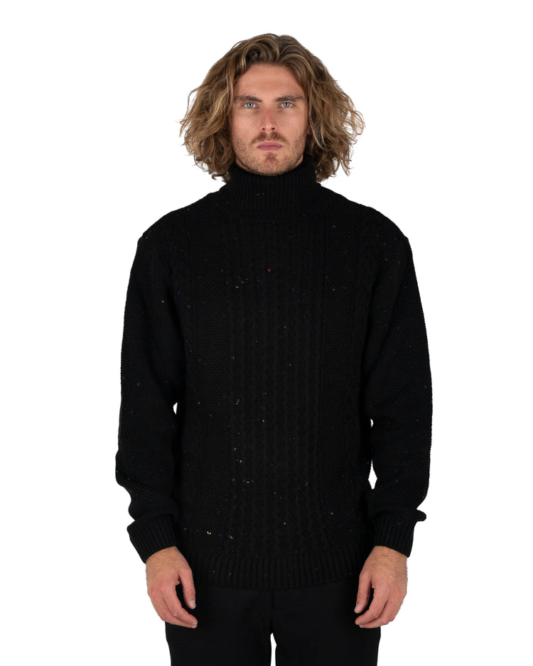 Why not brand Maglione dolcevita a coste Vendita