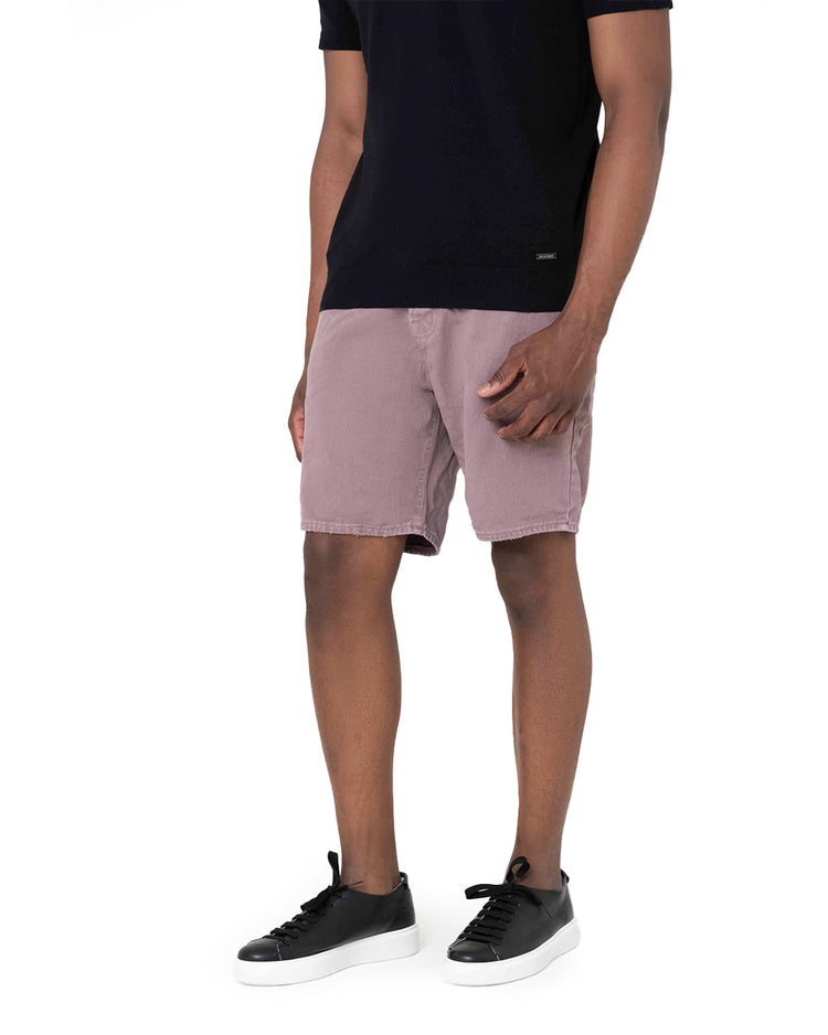 Why not brand Short in Tela Fissa Sfrangiato su Fondo Comfort Vendite Flash