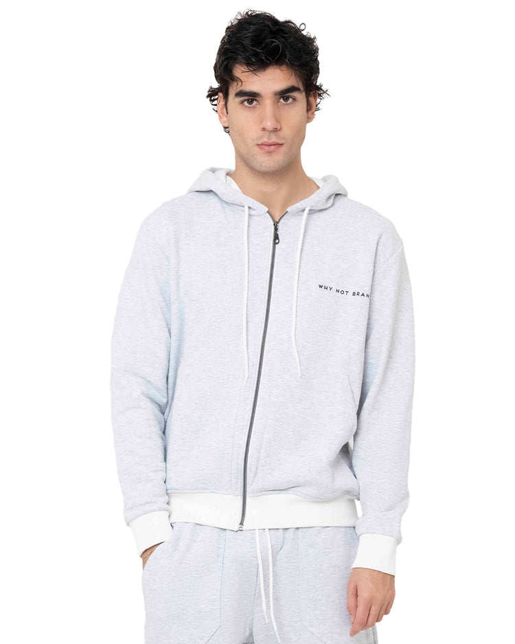 Why not brand Felpa con Zip e Tasche con Cappuccio Convenienza