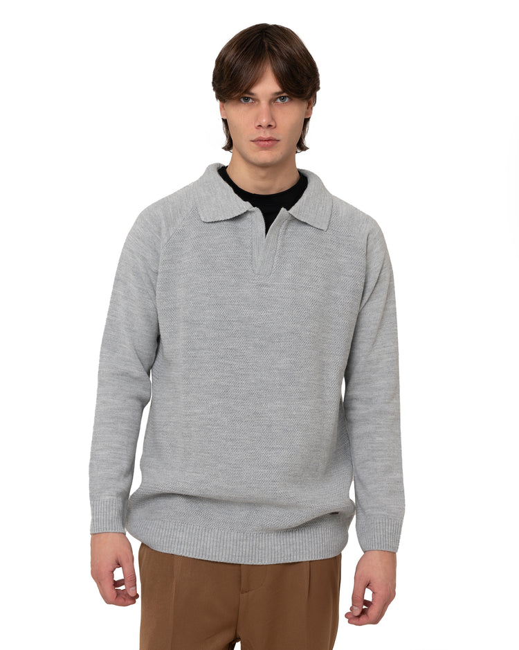 Why not brand Maglione con collo a polo Italy