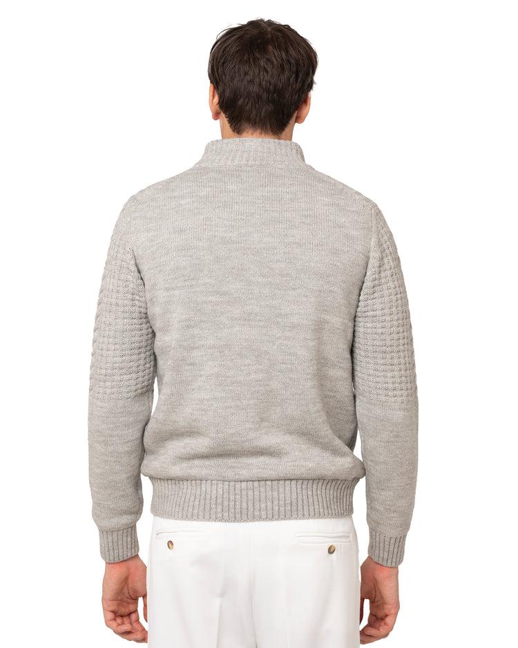 Why not brand Maglione con zip ed interni in pelliccia Soddisfazione Garantita
