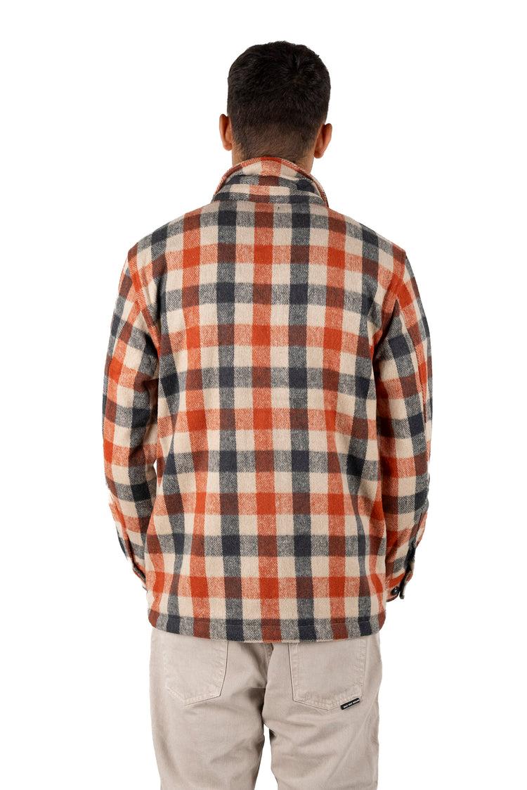 Why not brand Giacca Camicia a quadri Arancione Acquista Ora