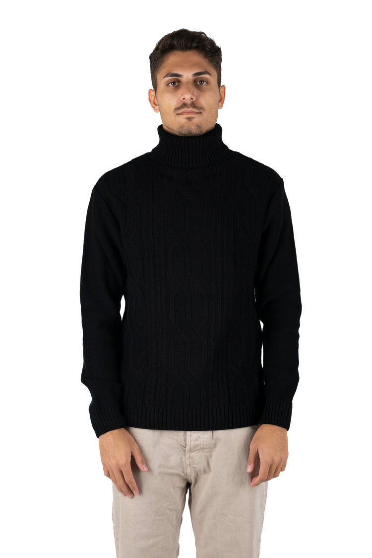 Why not brand Maglione a coste Dolcevita Sconto