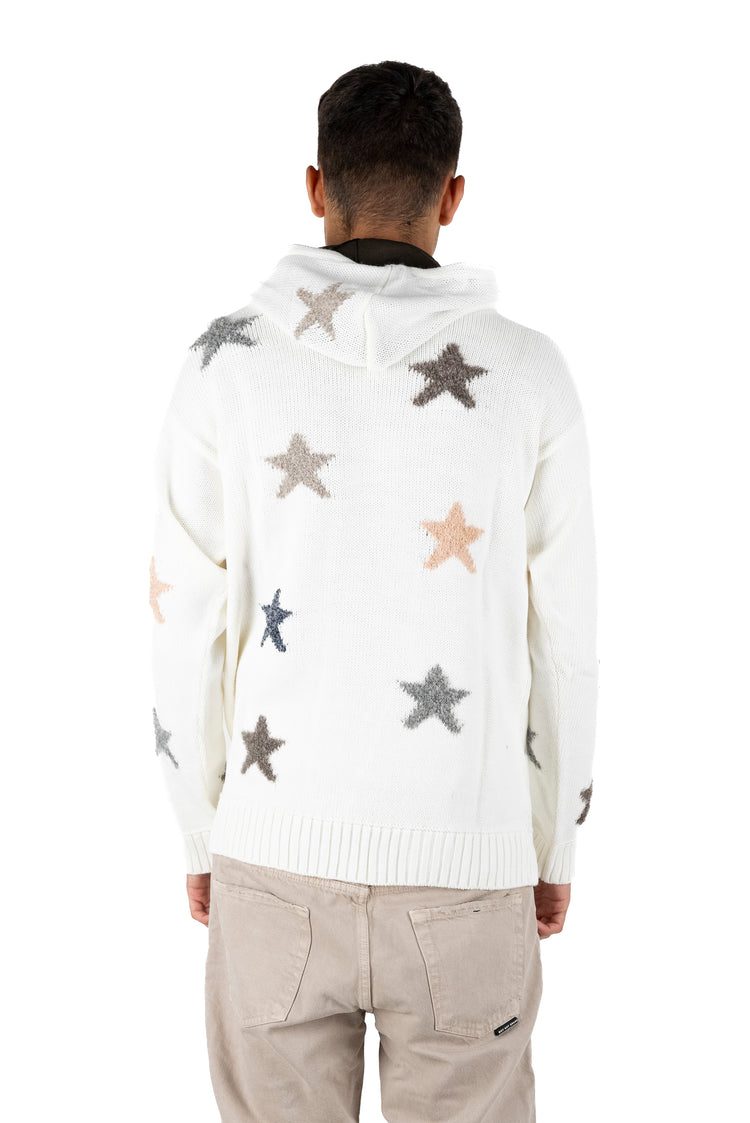 Why not brand Maglioncino con cappuccio e stelle I Più Venduti
