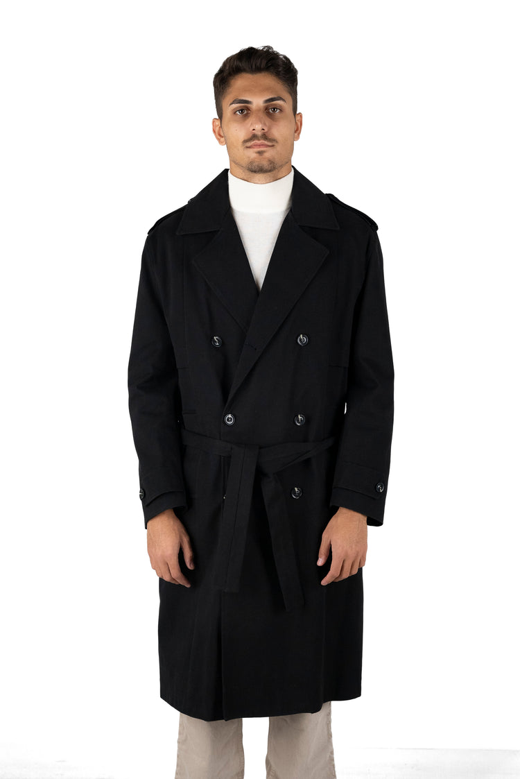 Why not brand Cappotto doppiopetto con laccio Fino Al -60%