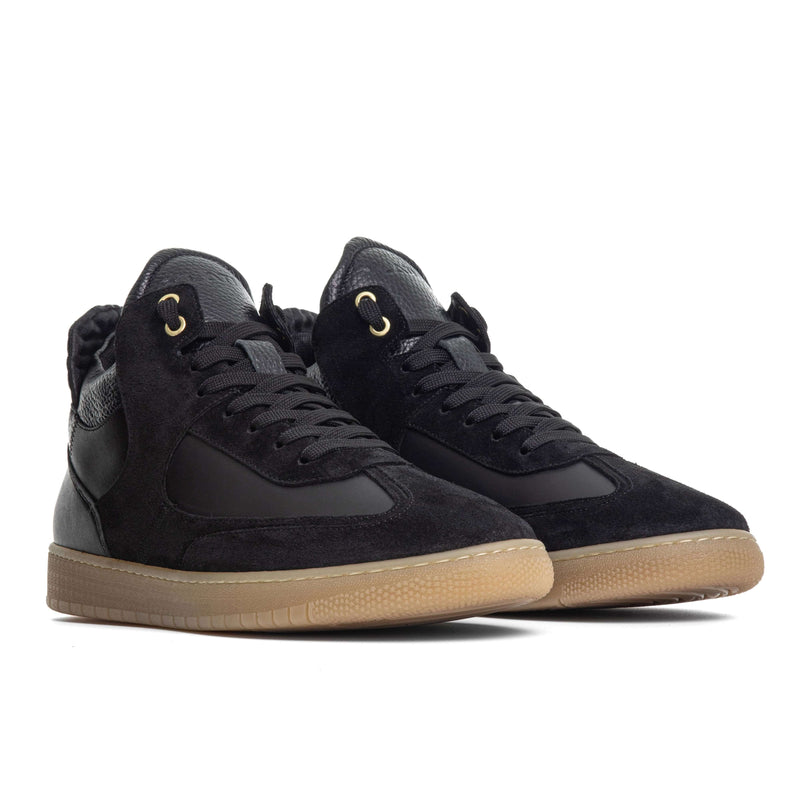 Ylati VENERE HIGH BLACK TEXTURE by Ylati Footwear Consegna Veloce