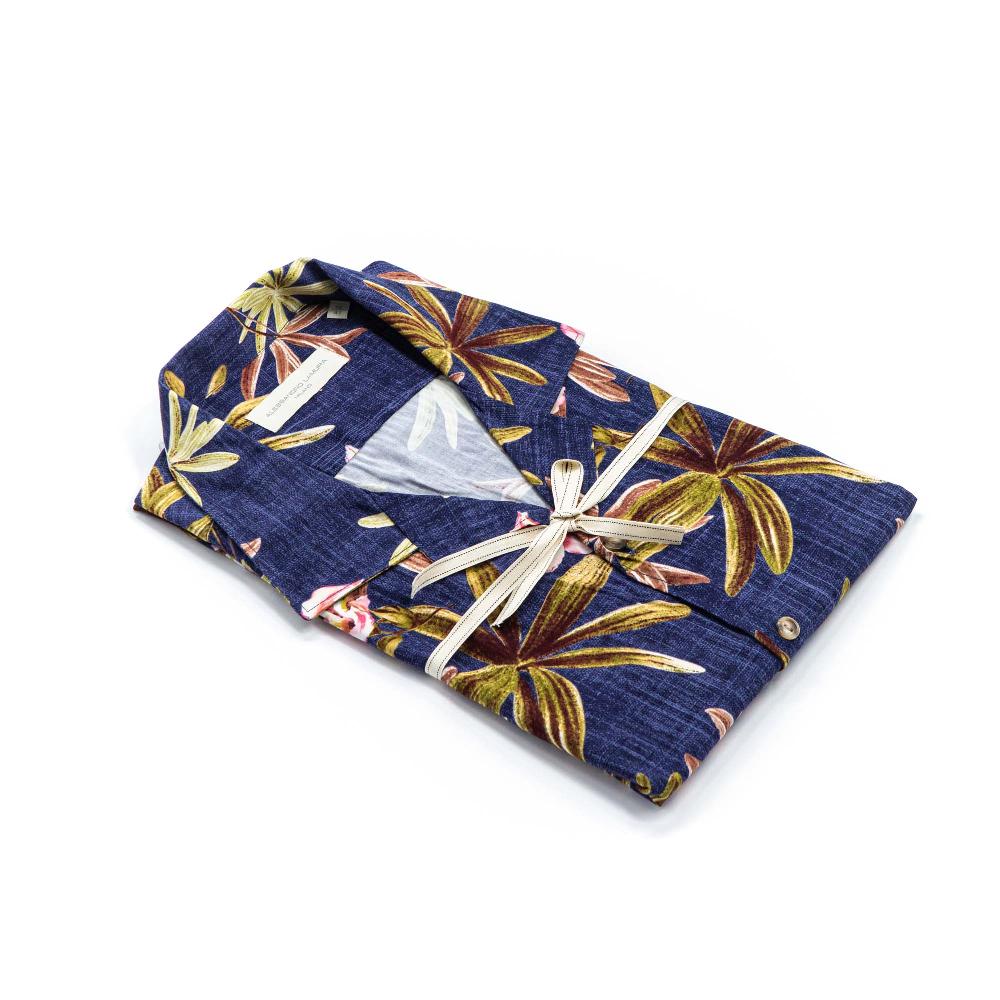 Alessandro Lamura Camicia Collo Hawaii Fantasia Floreale Shopping Online