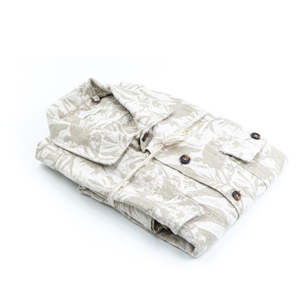 Alessandro Lamura Camicia Overshirt Jaquard – Collo Francese I Più Venduti